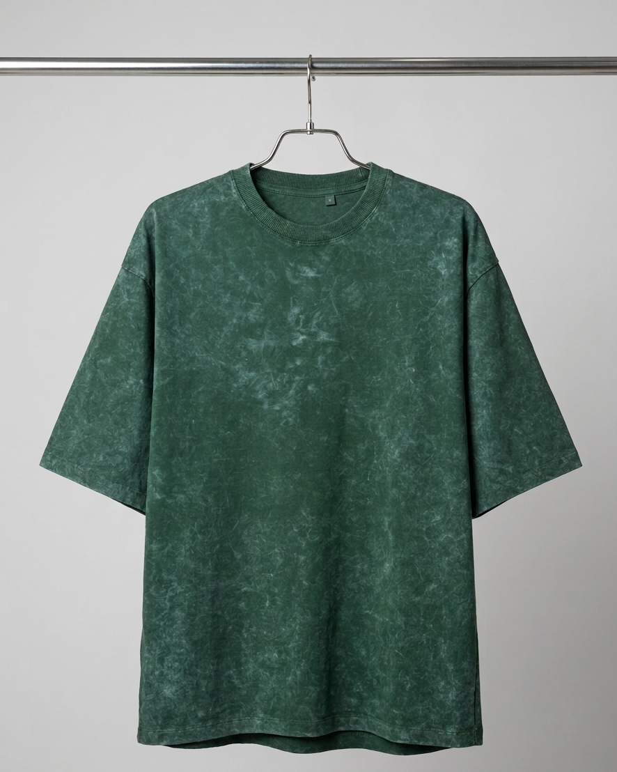 Oversized Plain Acid-wash