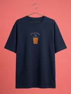 Chai is Emotion Embroidered Oversized Tee