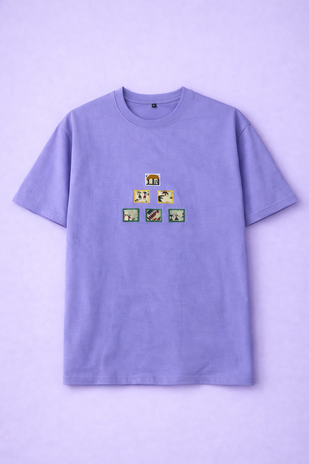 Artisan Mosaic appliqué Oversized Fit