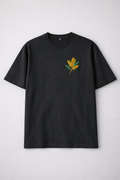 Golden Bloom Embroidered Oversized Fit