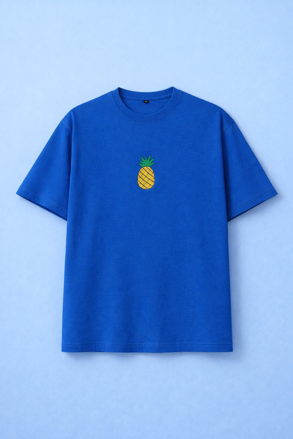 Pineapple Embroidered Oversized Fit