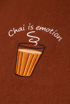 Chai Embroidered Oversized Fit