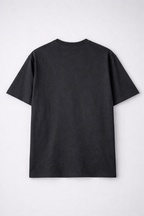 Black Oversized Plain Tee
