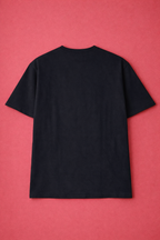 Crimson Serpent Embroidered Oversized Fit