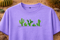 Desert Garden Embroidered Oversized Fit