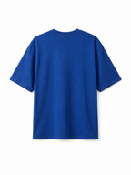 Royal Blue Plain Oversized tee