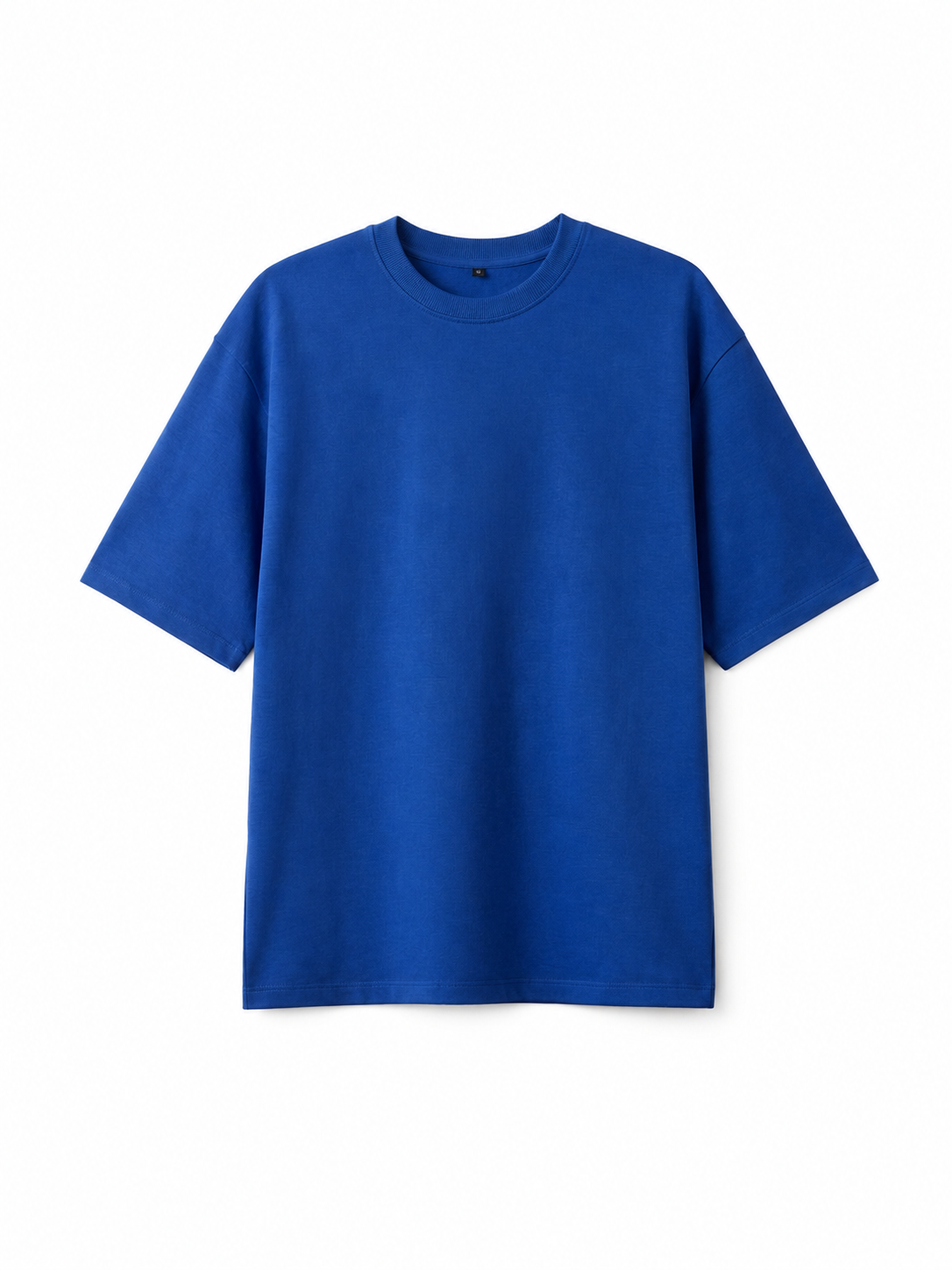 Royal Blue Plain Oversized tee