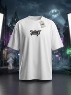 Joker signature  Embroidered Oversized Tee
