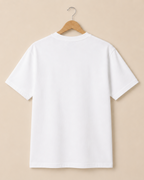 White Oversized Plain Tee